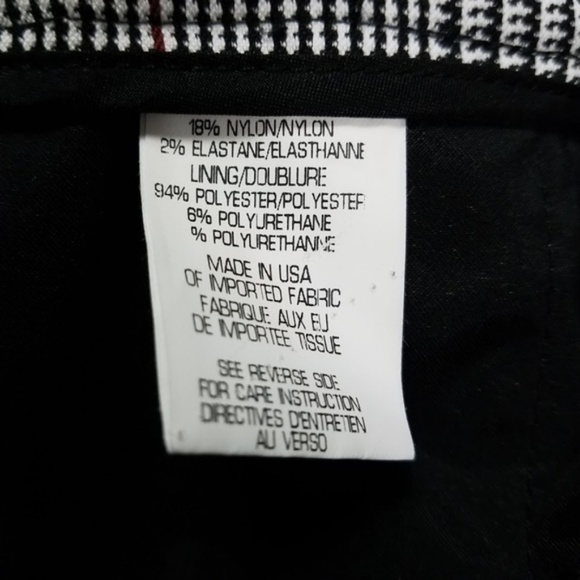 THEORY "Treeca CL" Pant in Brant Check, size 6 - Picture 4 of 4